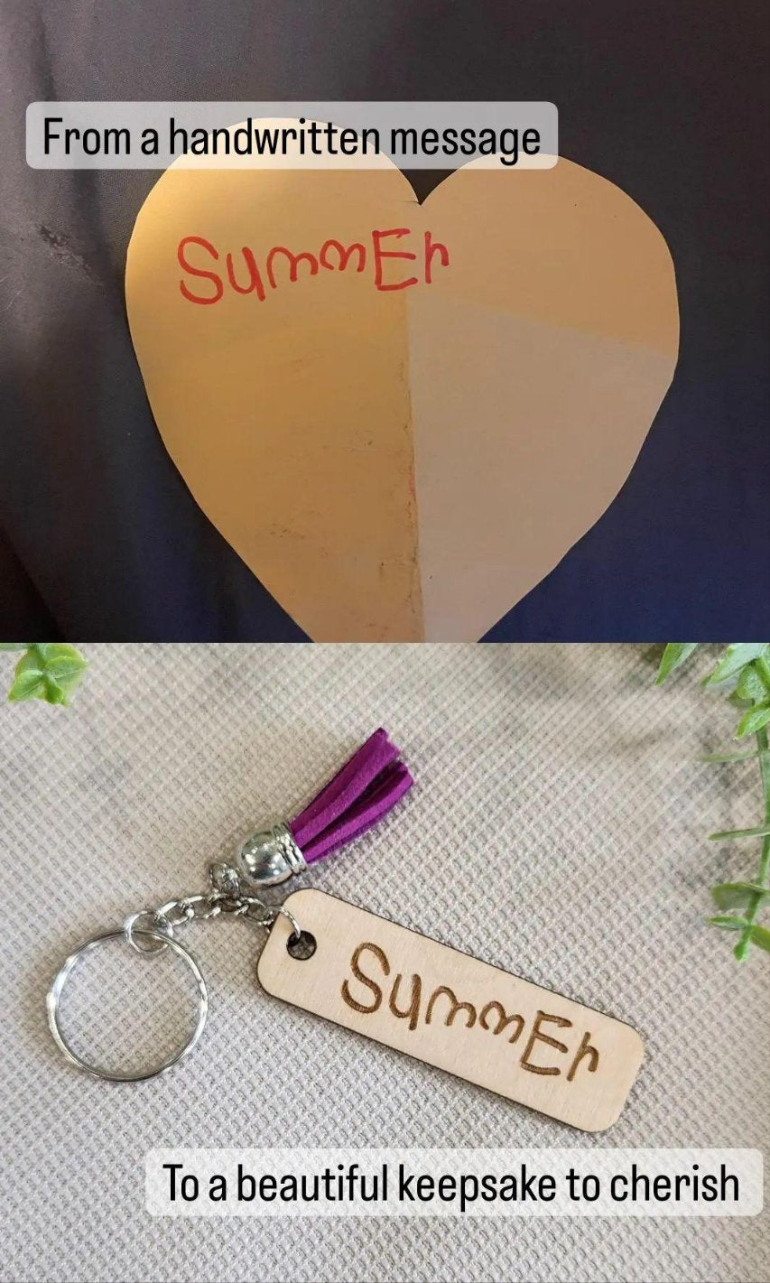 Custom Engraved Keychain