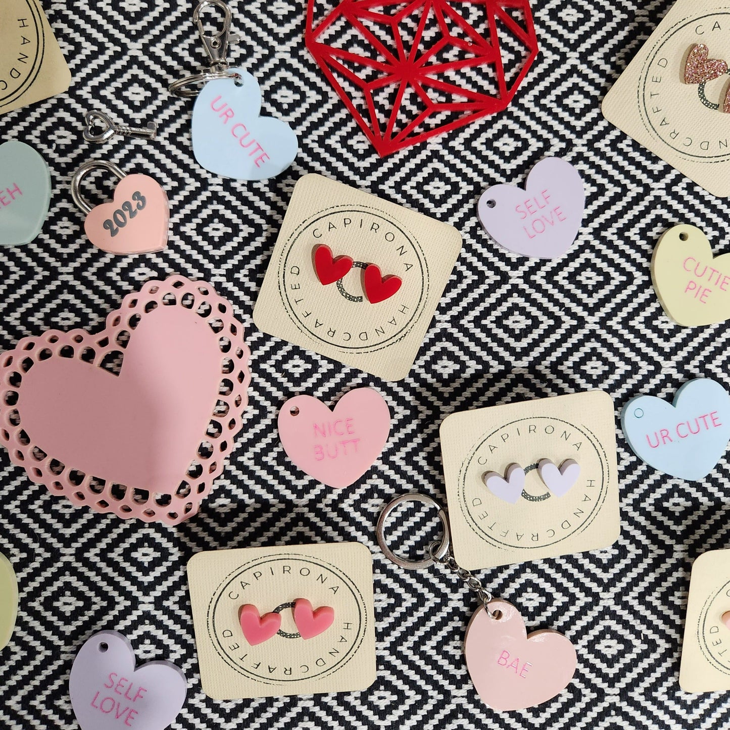 Conversation Heart Magnet