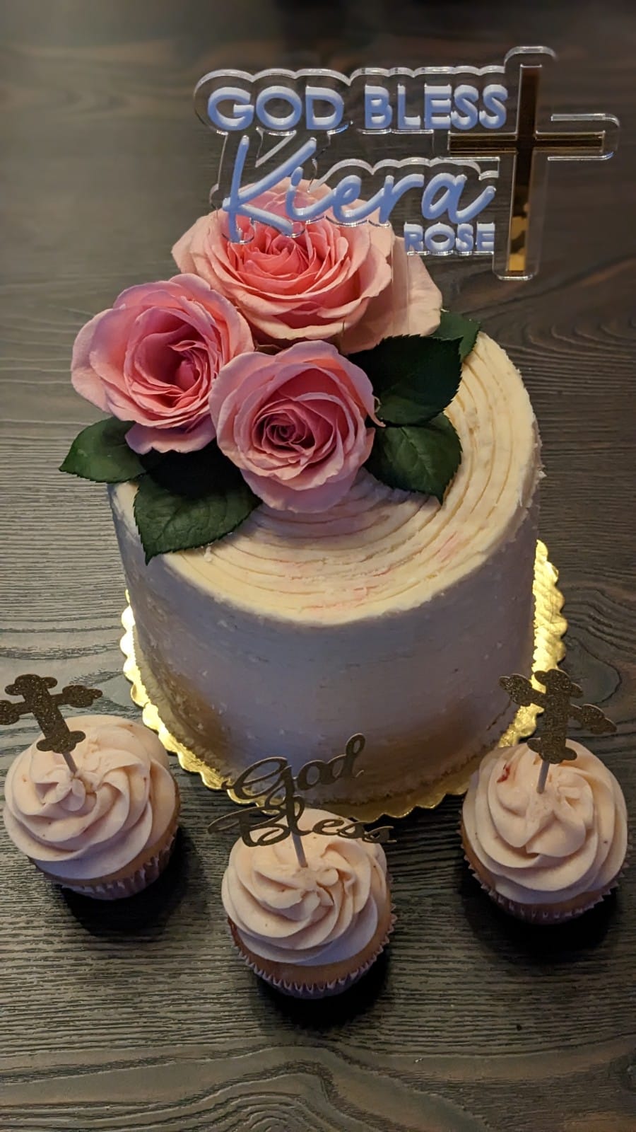 Religious Cake Topper - Baptism, Communion, Confirmation