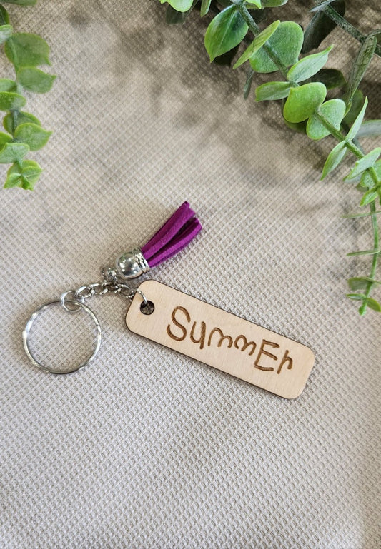 Custom Engraved Keychain