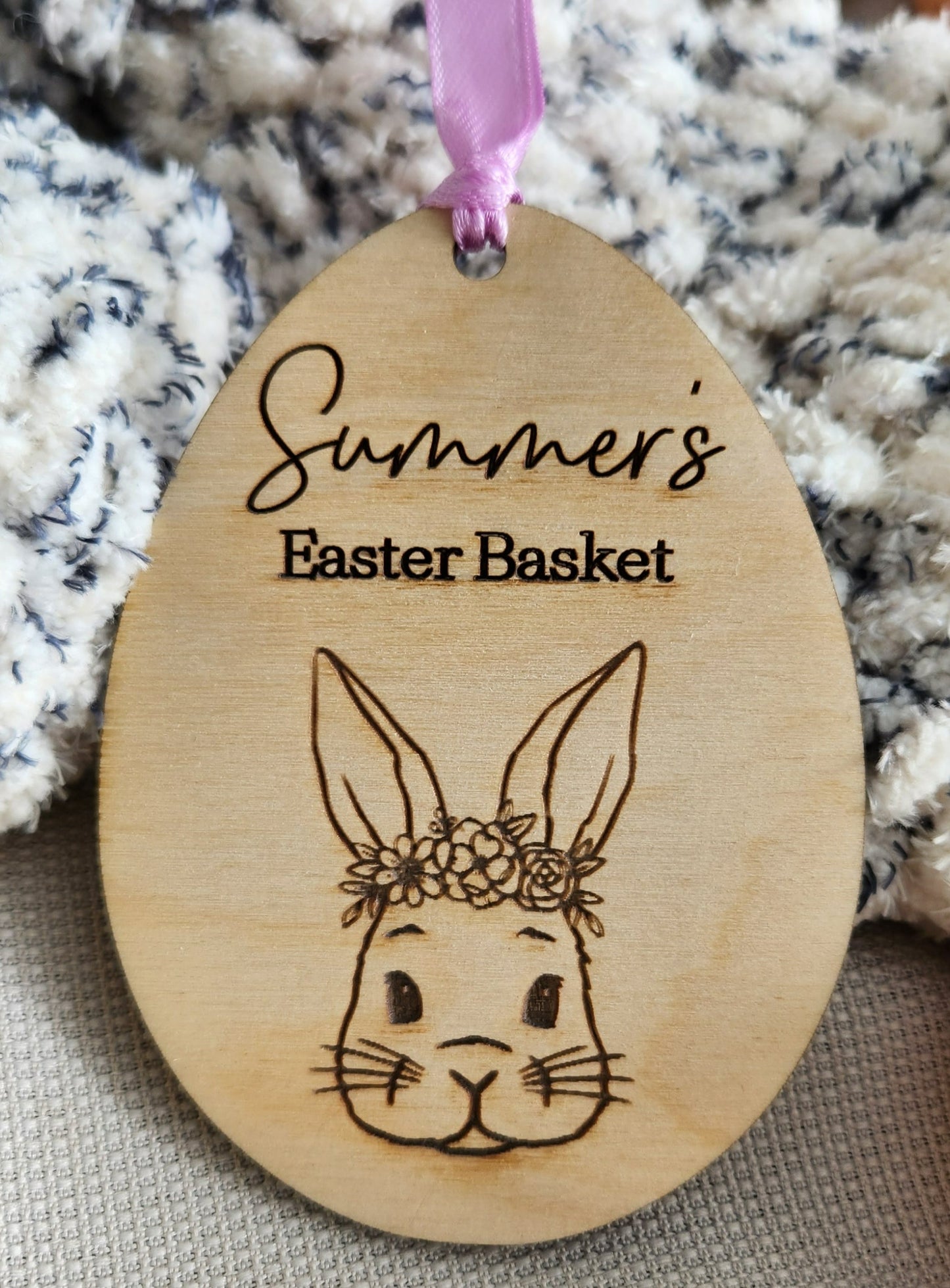 Bunny Medallion Tags