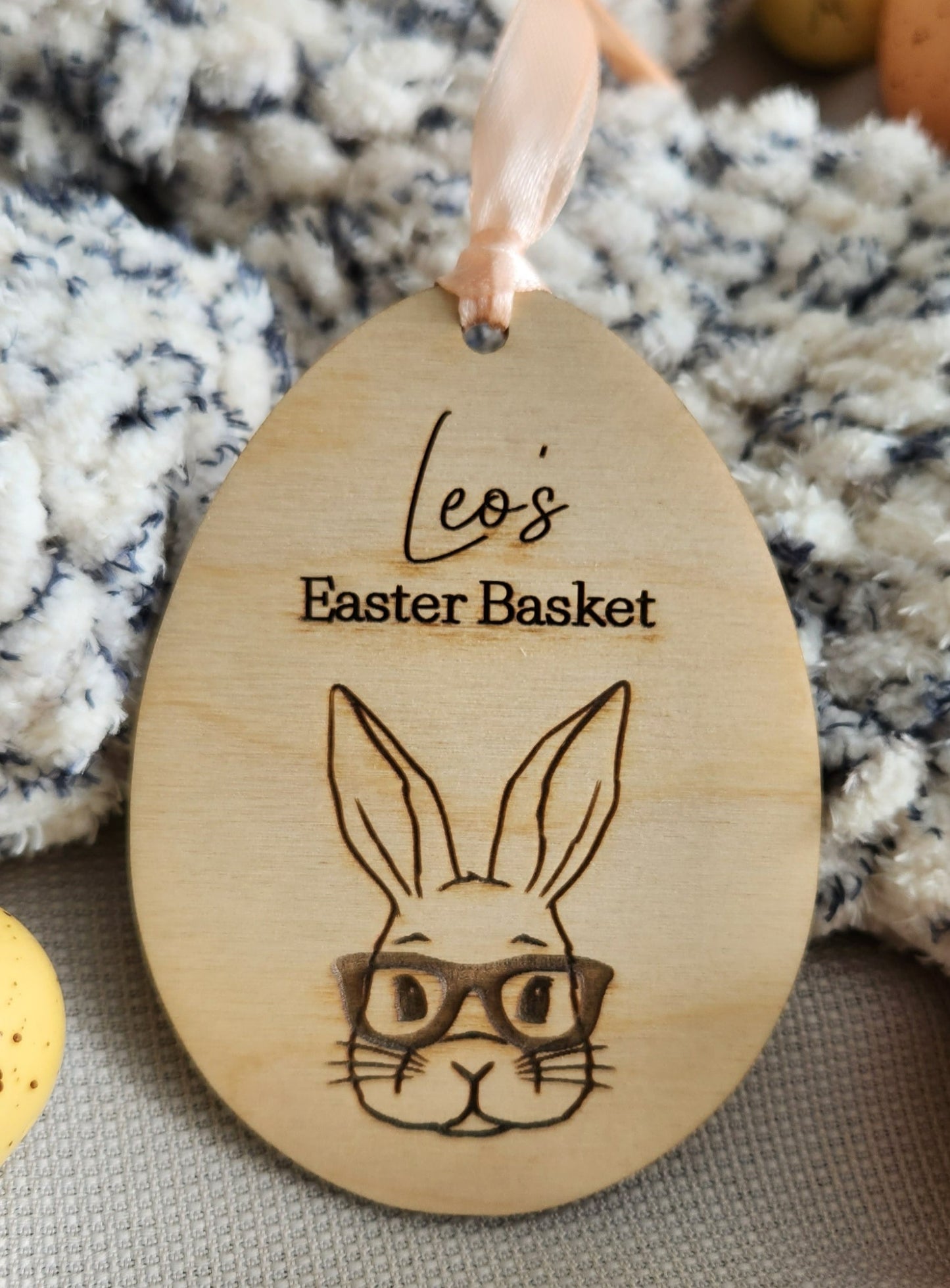 Bunny Medallion Tags